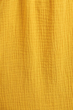 Mayanna Double Gauze Blouse - Mustard