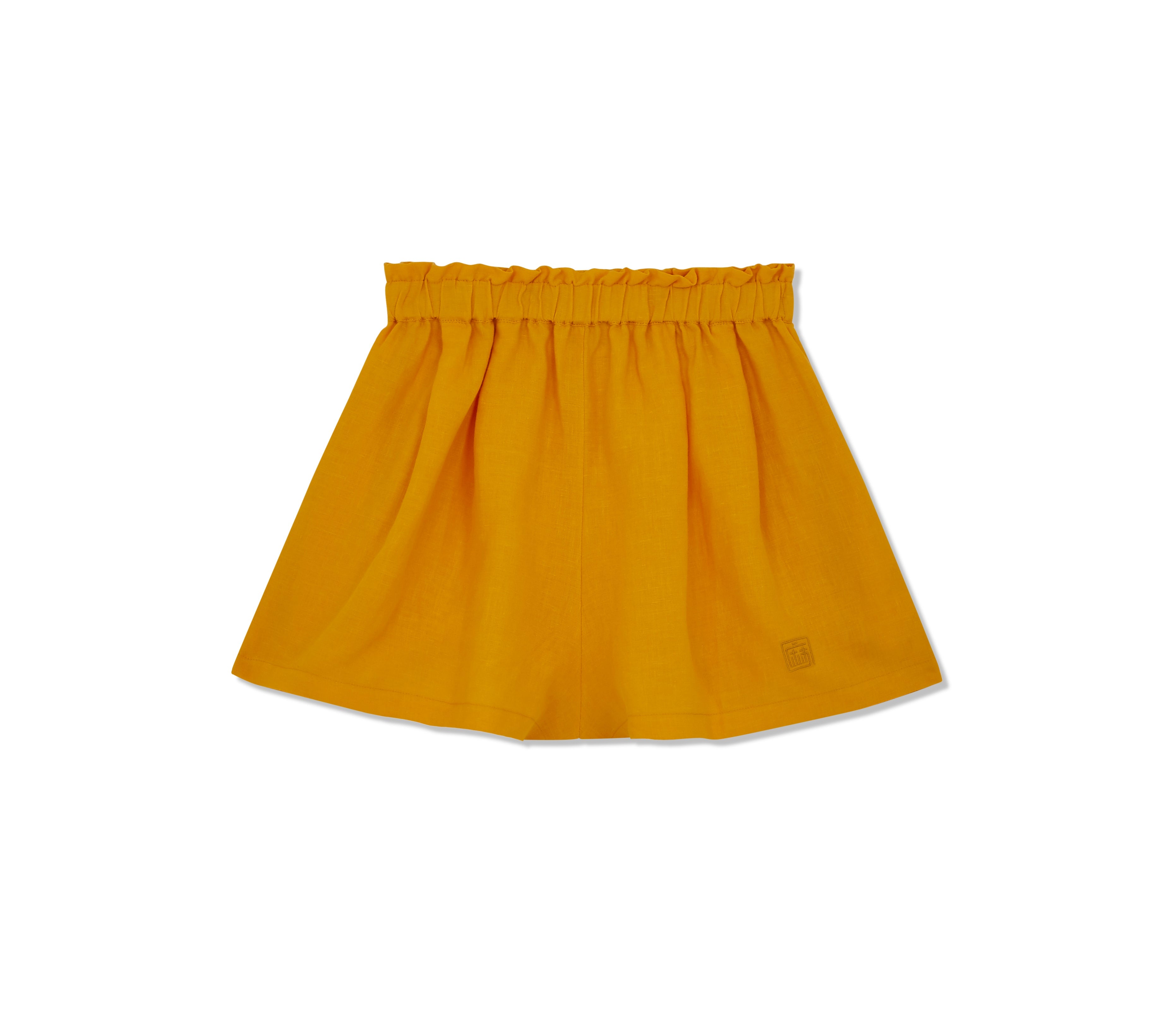 Olivia Linen Shorts - Marigold