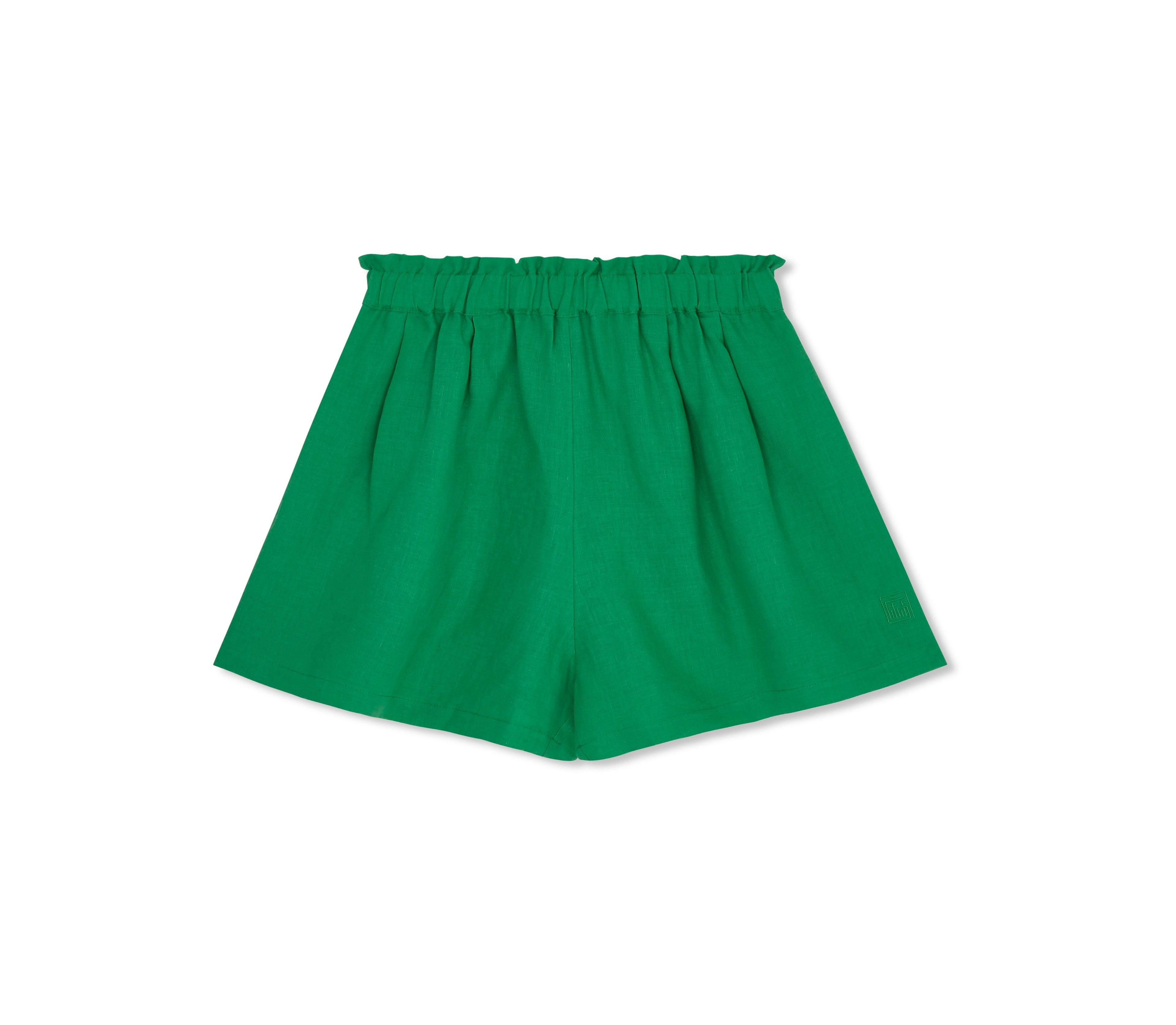 Olivia Linen Shorts - Jade - Delivery from June 2026