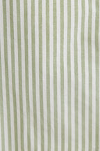 Fleur Sail Stripe Midi Shirt Dress