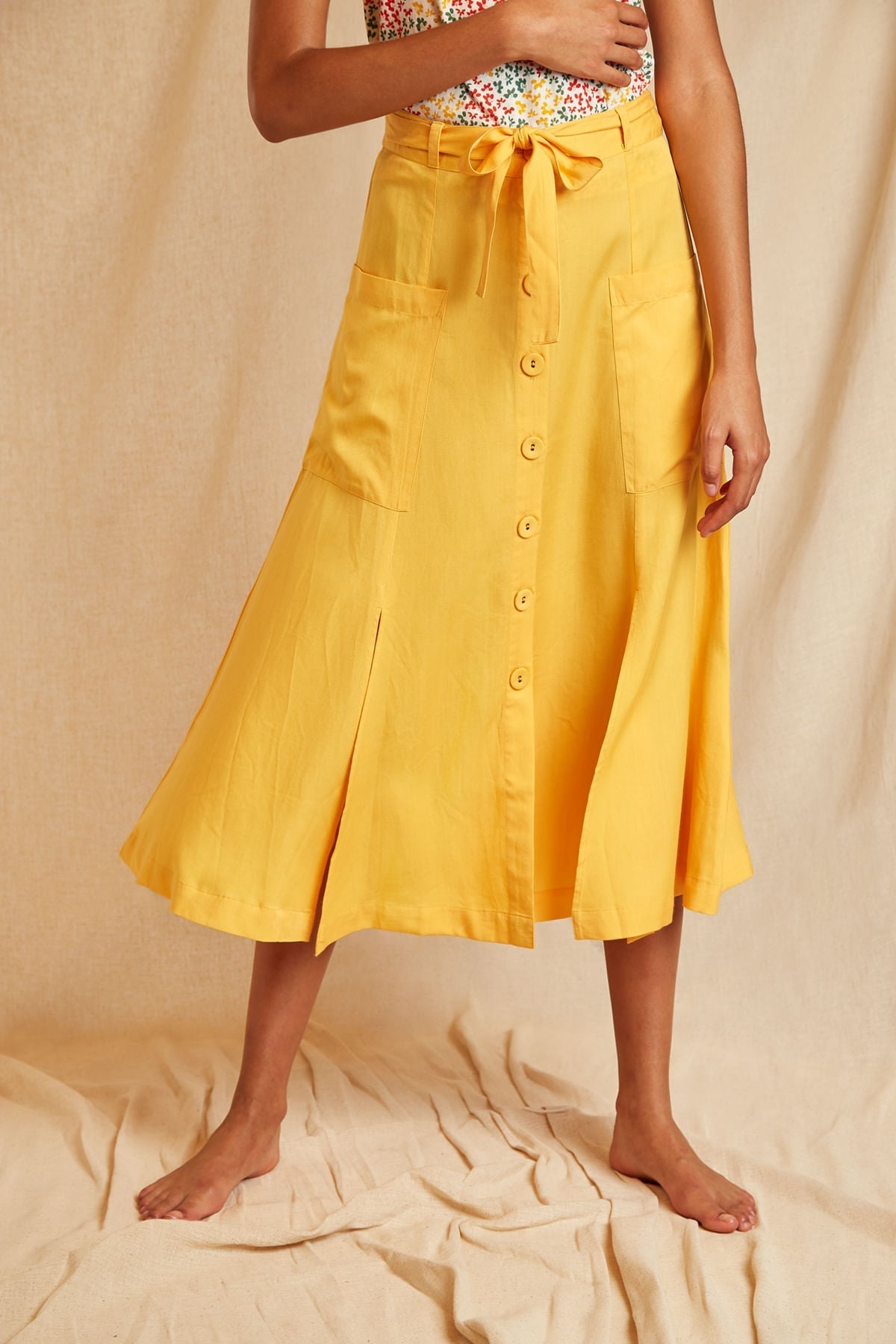 Louche Sustain Floris Skirt 10
