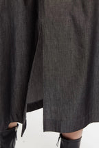Louche Francoise Chambray Midi Skirt