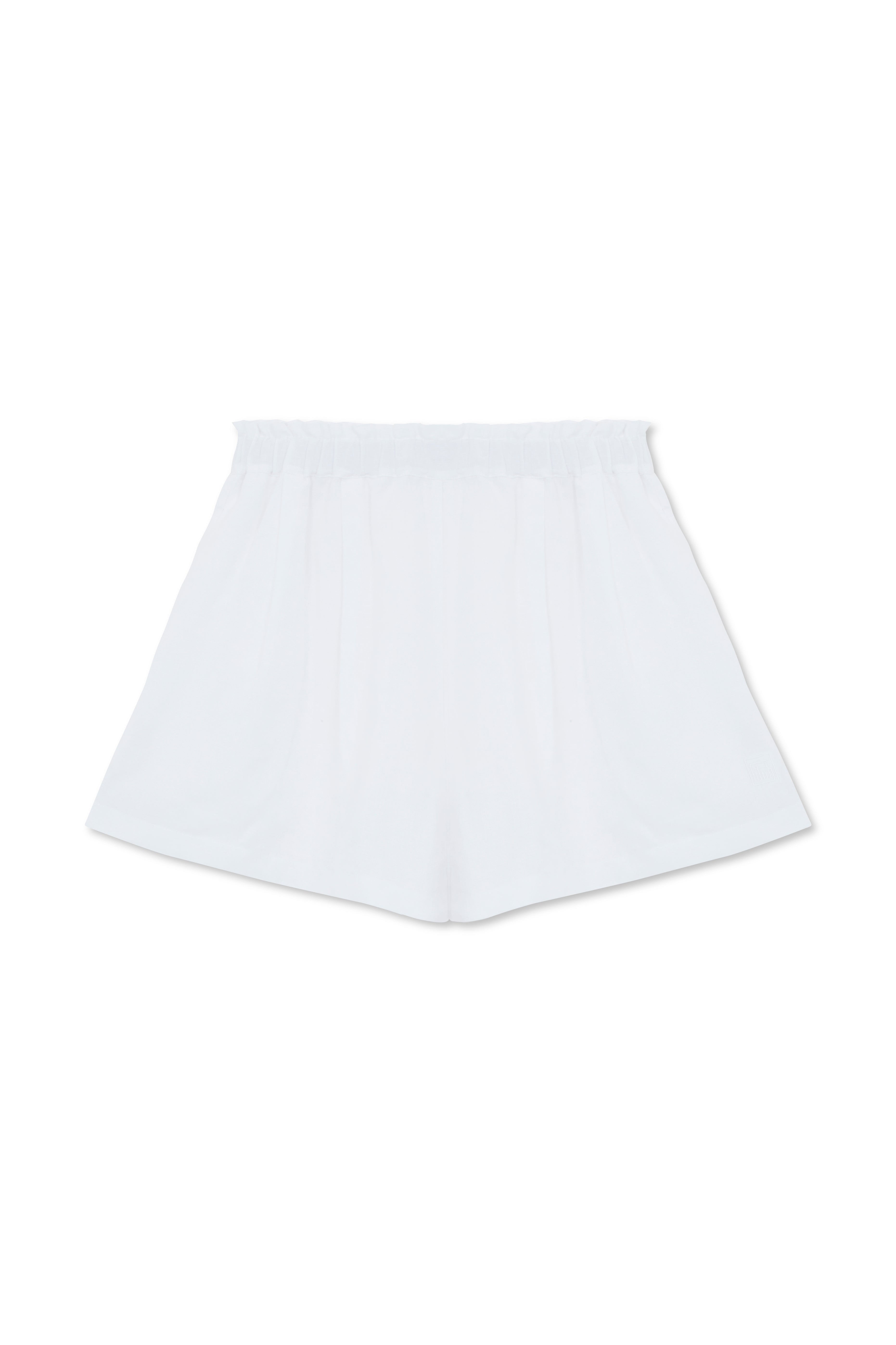 Olivia Linen Shorts - White - Delivery from June 26