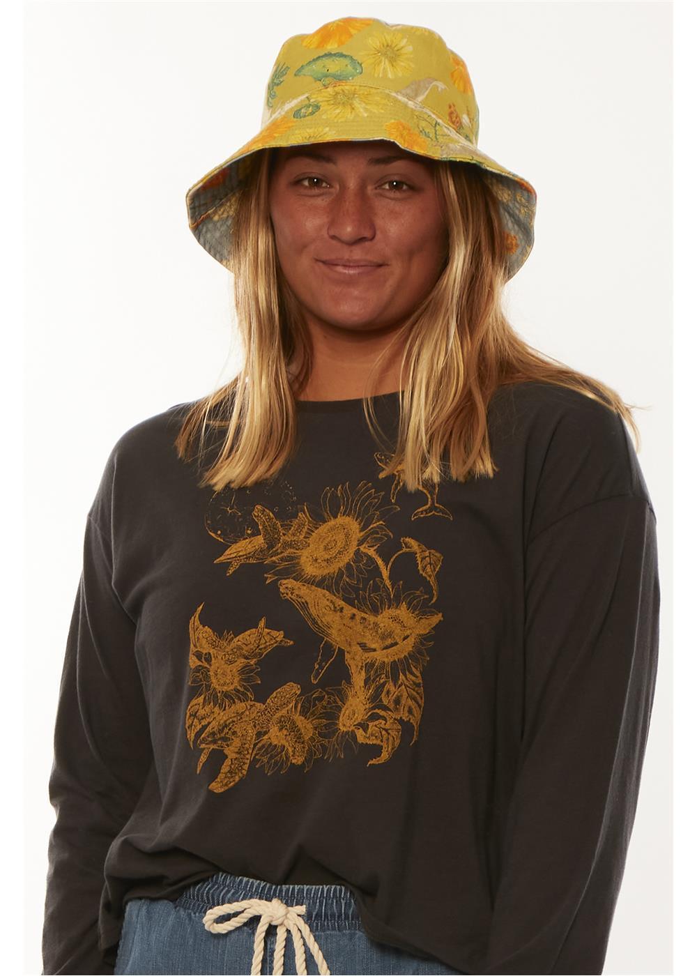 Sisstr Kahi Bucket Hat Blue Mist O S