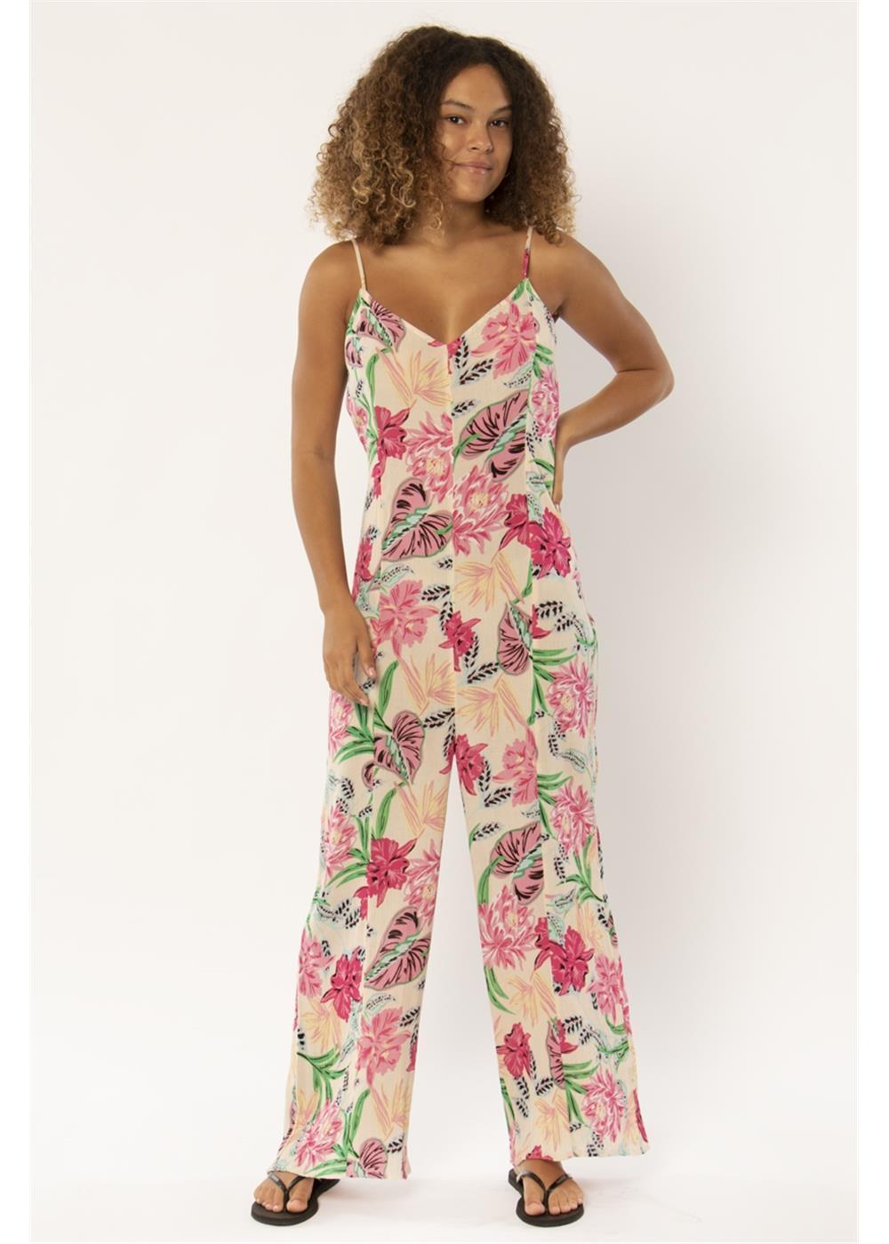 Sisstrevolution Malina Wvn Jumpsuit Coconut