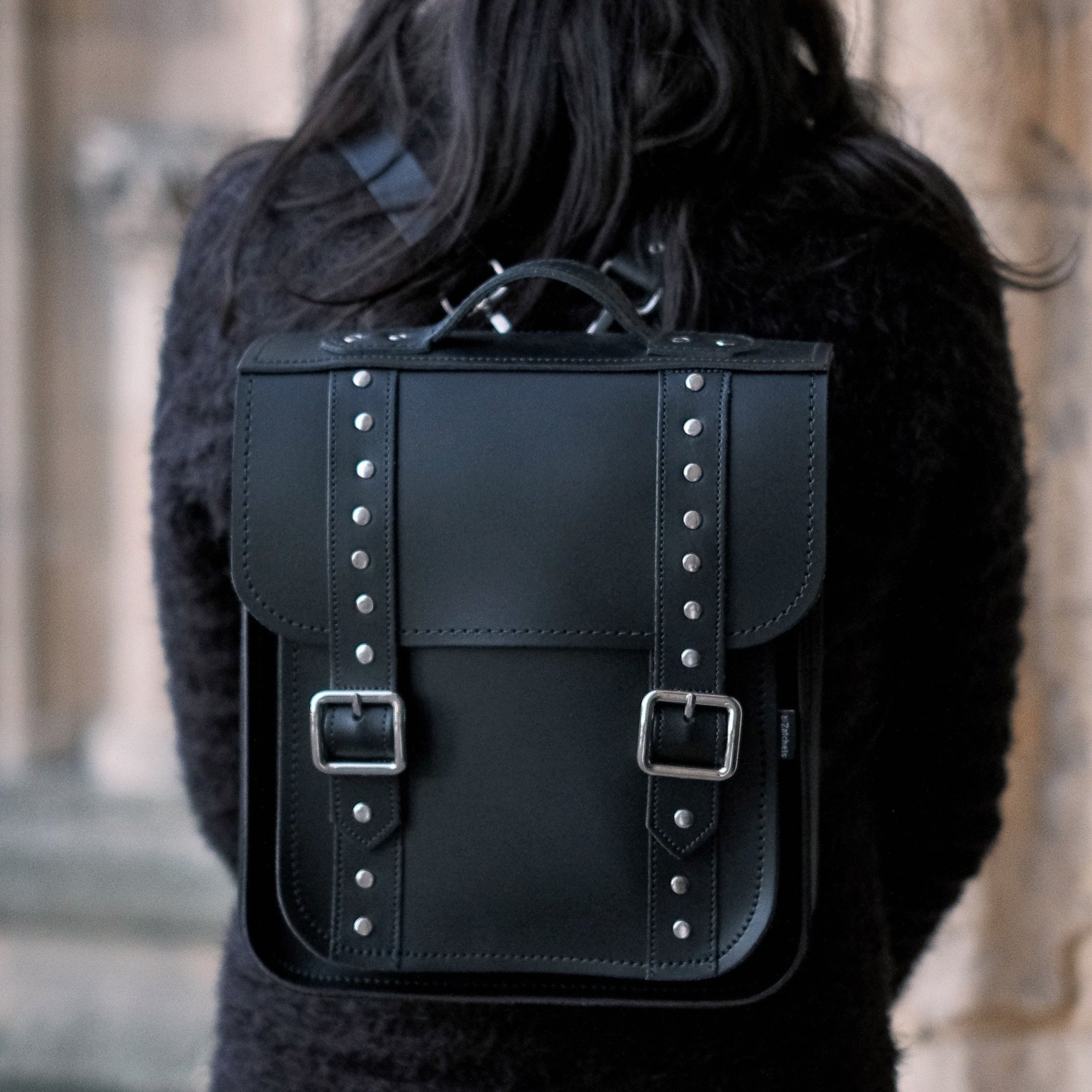 Handmade Leather City Backpack