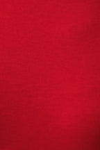Huxley Jersey & Georgette Midi Dress - Red