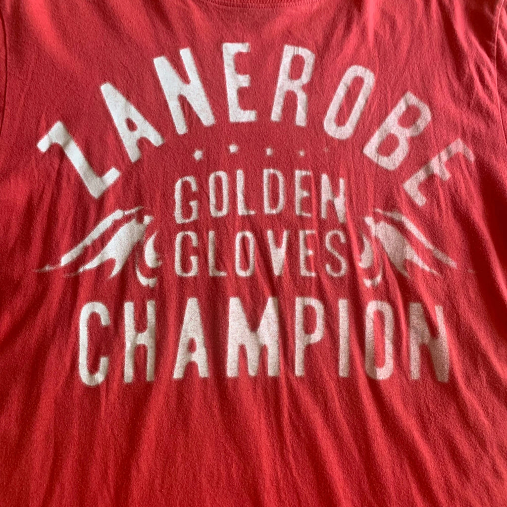 Vintage Y2K Zanerobe T-Shirt Red Medium