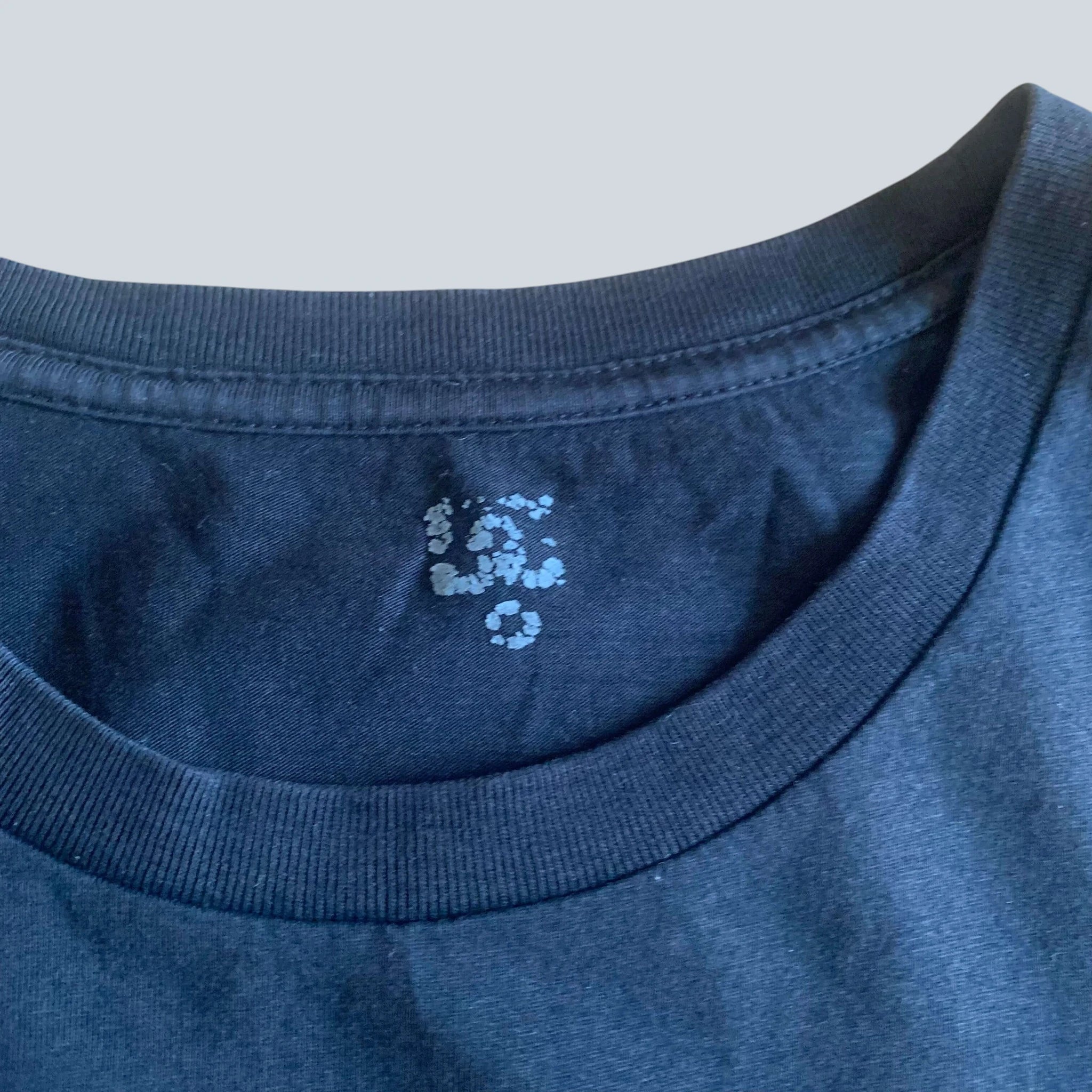 Vintage Y2K DC Shoe T-Shirt Black Medium