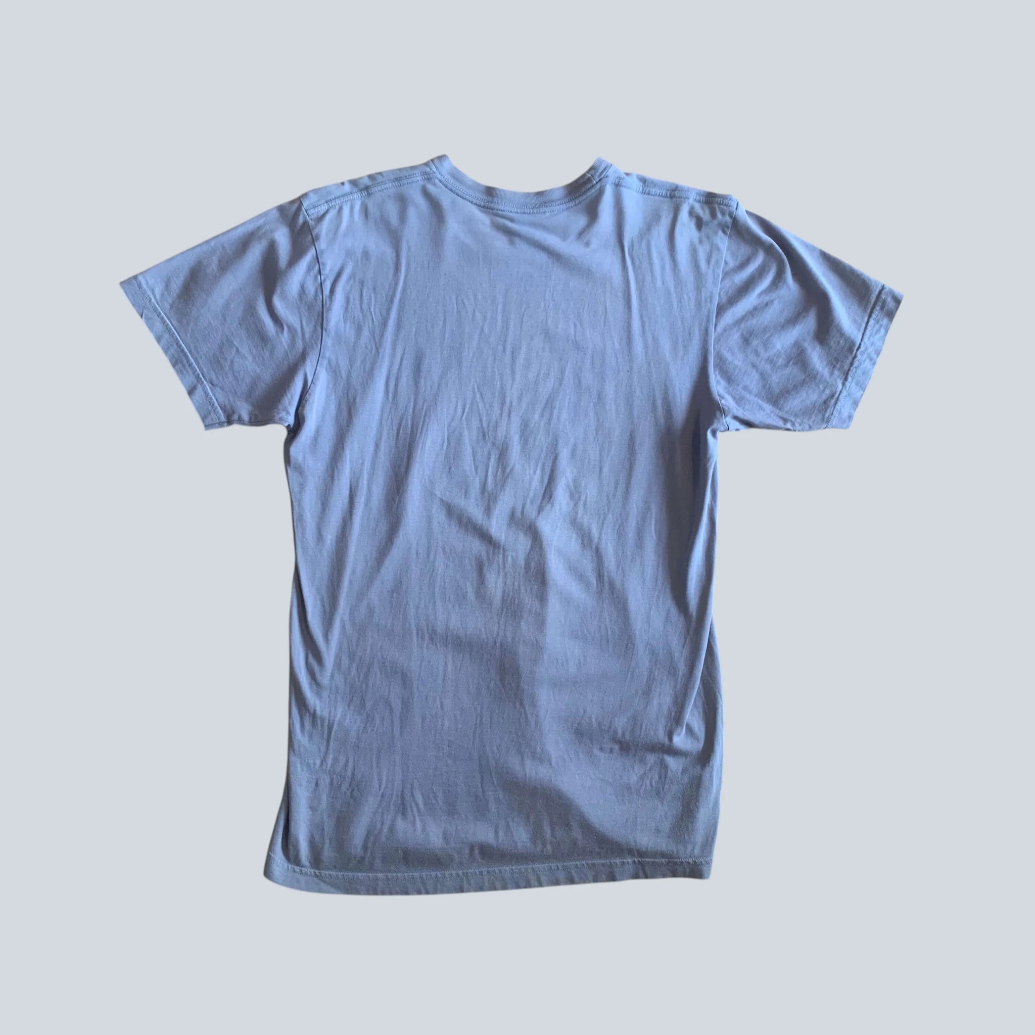 Vintage American Apparel I'll Be Bach T-Shirt Grey Medium