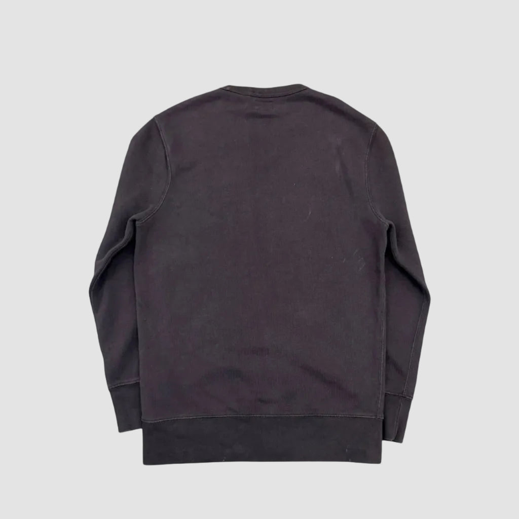 Vintage Levi's Camo Logo Sweatshirt Black Small