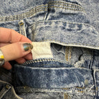 Vintage Lee 80s Tapered Mom Jeans Mid Blue W31 L28
