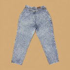 Vintage Lee 80s Tapered Mom Jeans Mid Blue W31 L28