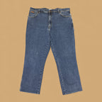 Vintage Wrangler Classic Straight Jeans Dark Blue W40 L28