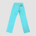 Vintage Wrangler Classic Straight Leg Jeans Turquoise W26 L32