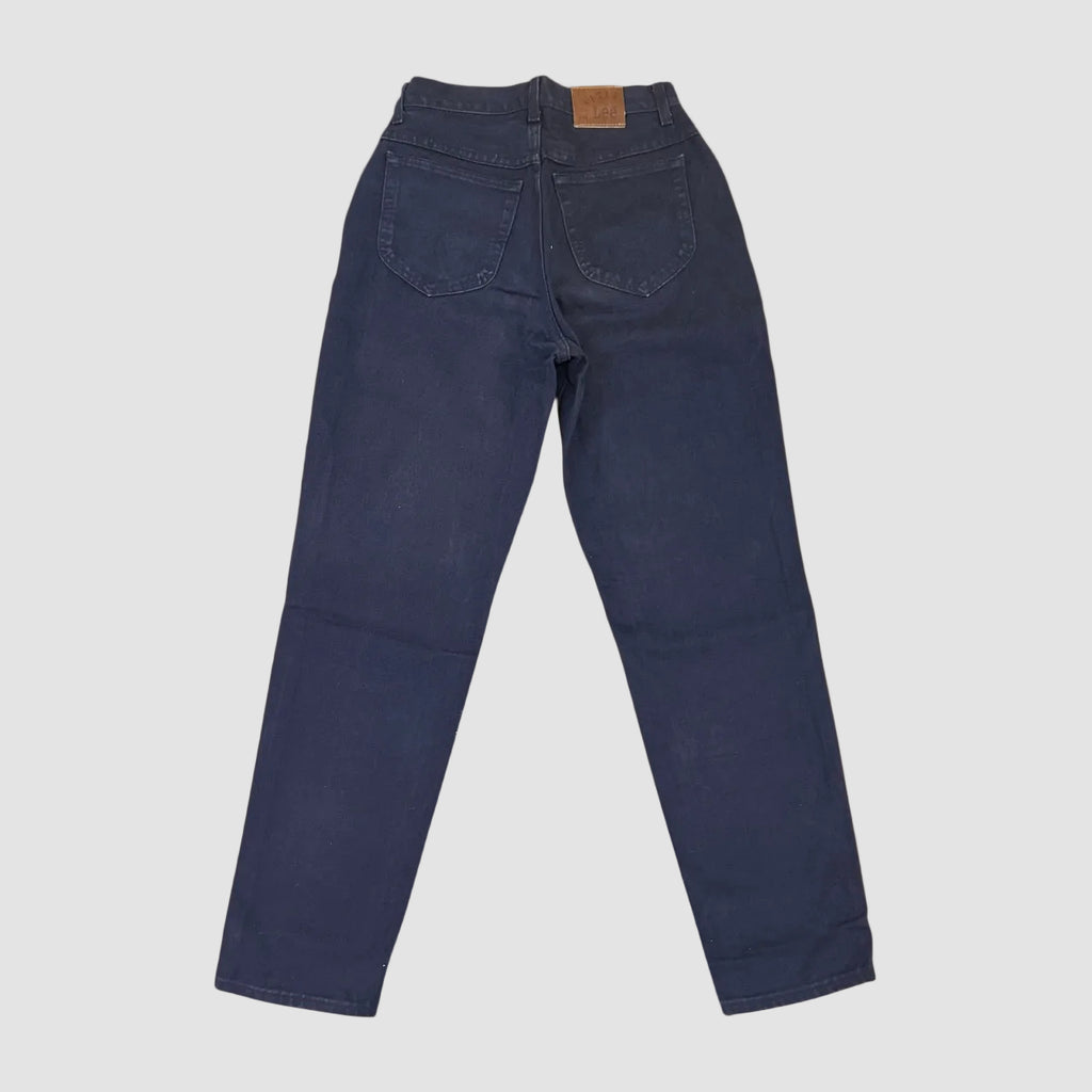 Vintage Lee Baggy Tapered Jeans Navy W28 L30
