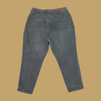 Vintage Lee Tapered Mom Jeans Khaki Green W42 L28