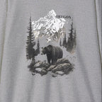 Brag Vintage Oregon Bear Sweatshirt Grey