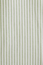 Jerrika Sail Stripe A-Line Mini Dress Green