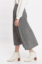 Louche Kiyo Candy Bud Print Midi Skirt