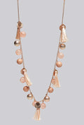 Laura Tassel Rose Gold Necklace