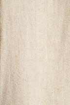 Lloyd Linen Mix Button Side Midi Skirt - Natural