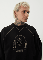 AFENDS Dance Party Crew Neck Jumper