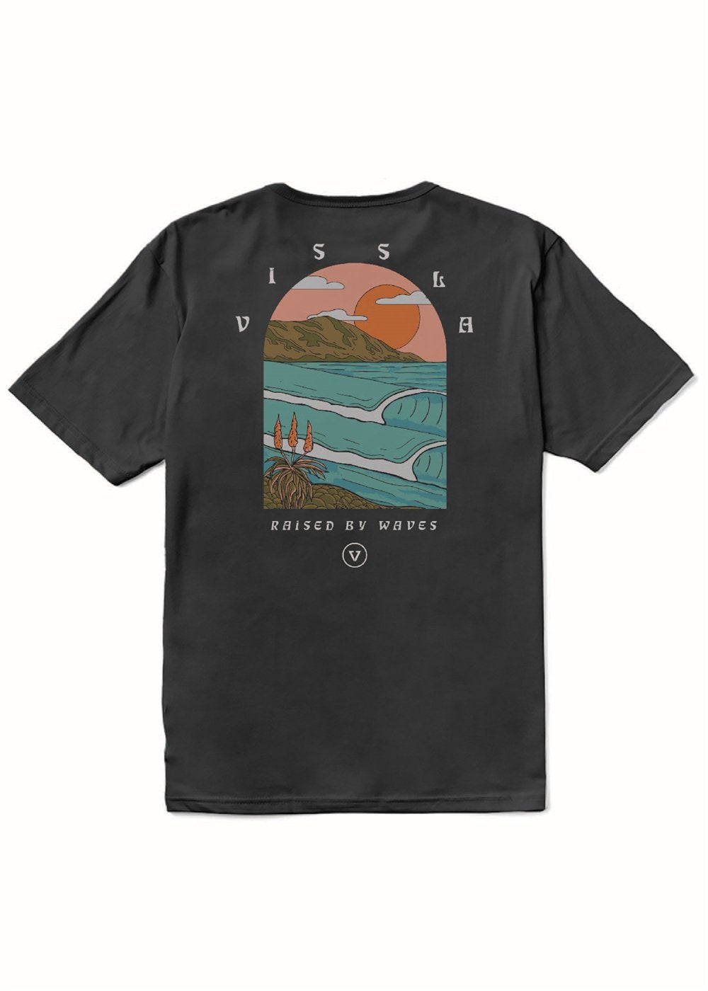Vissla Coastliner Organic Tee Phantom