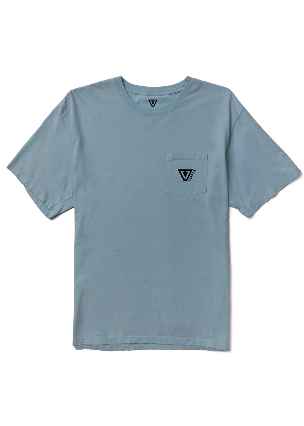 Vissla Established Premium PKT Tee Chambray