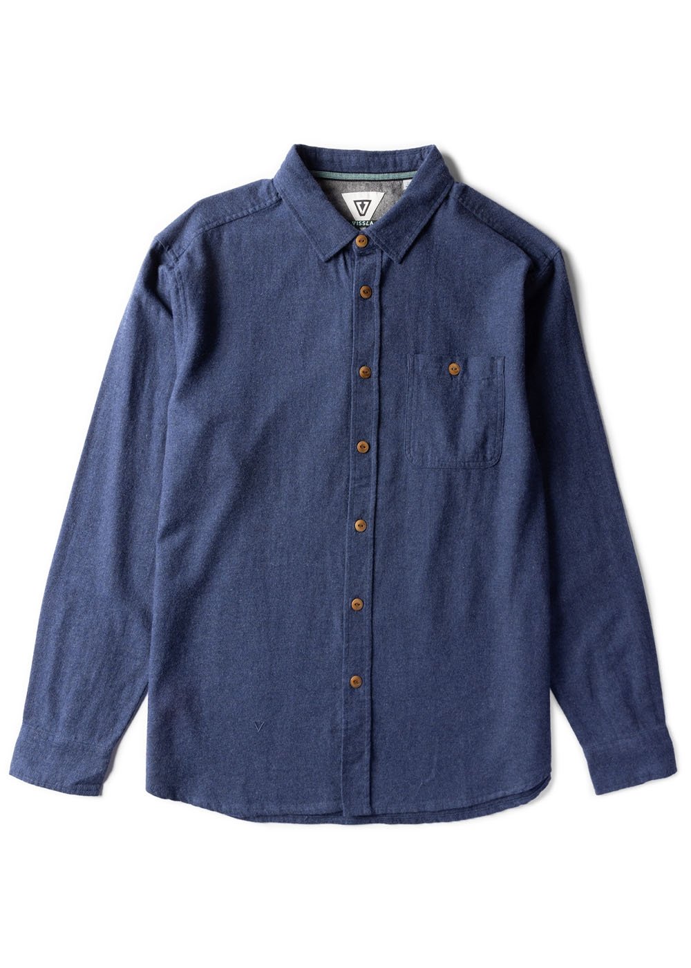 Vissla Go To Shirt Deep water heather