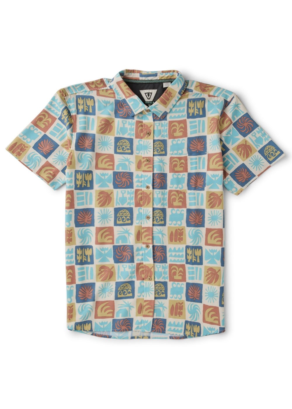 Vissla Ecology Center Hybrid Eco Ss Shirt SND - Sand L