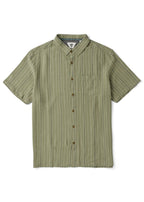 Vissla Linen Pin Shirt Sage