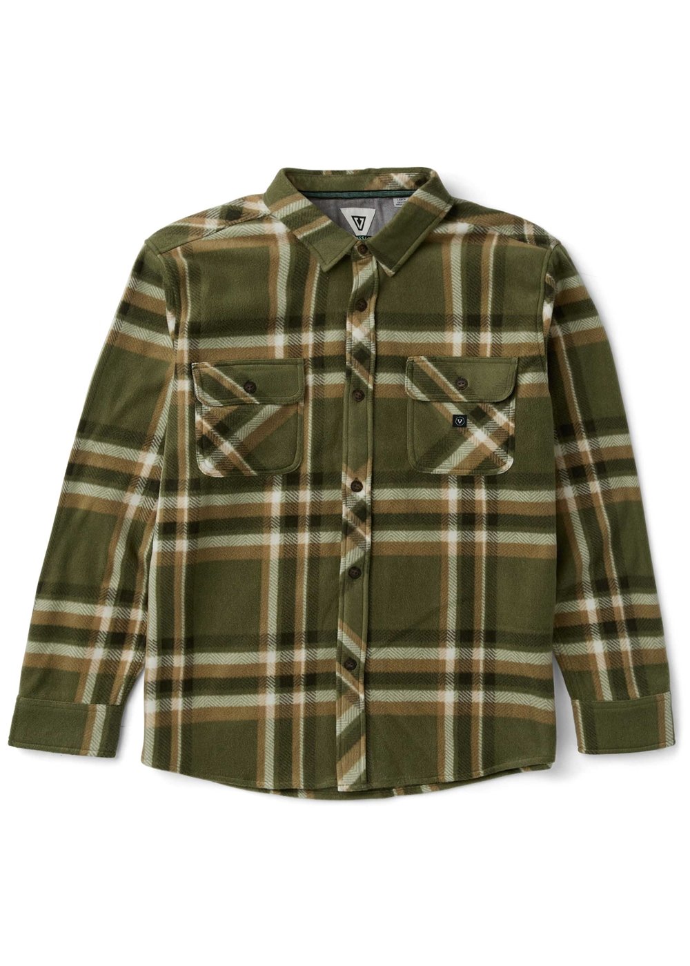 Vissla Eco-Zy LS Polar Flannel sage L