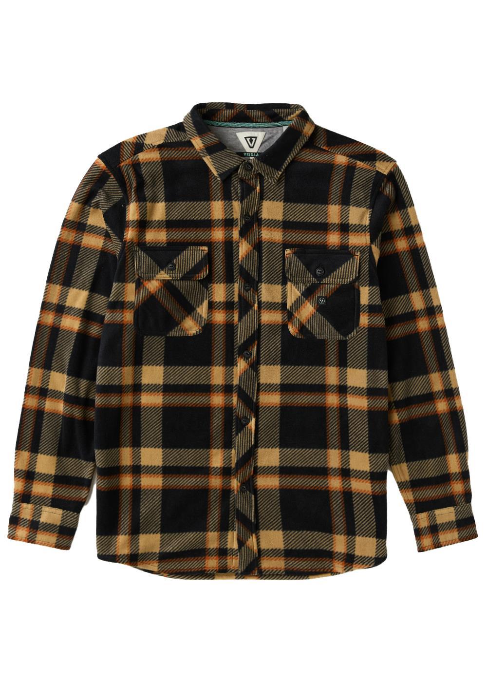 Vissla Eco-Zy LS Polar Flannel Black