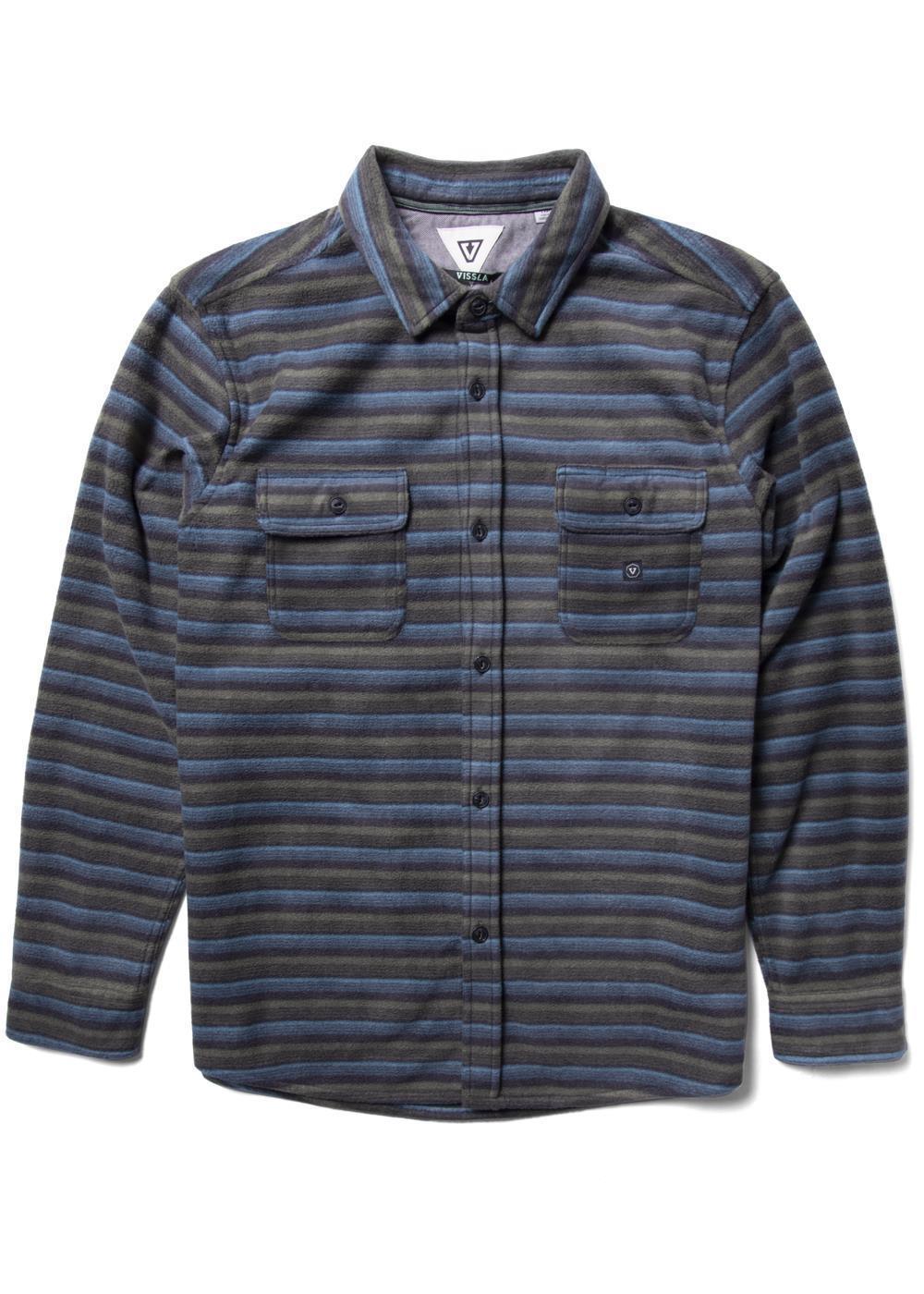 Vissla Eco-Zy LS Polar Flannel Phantom