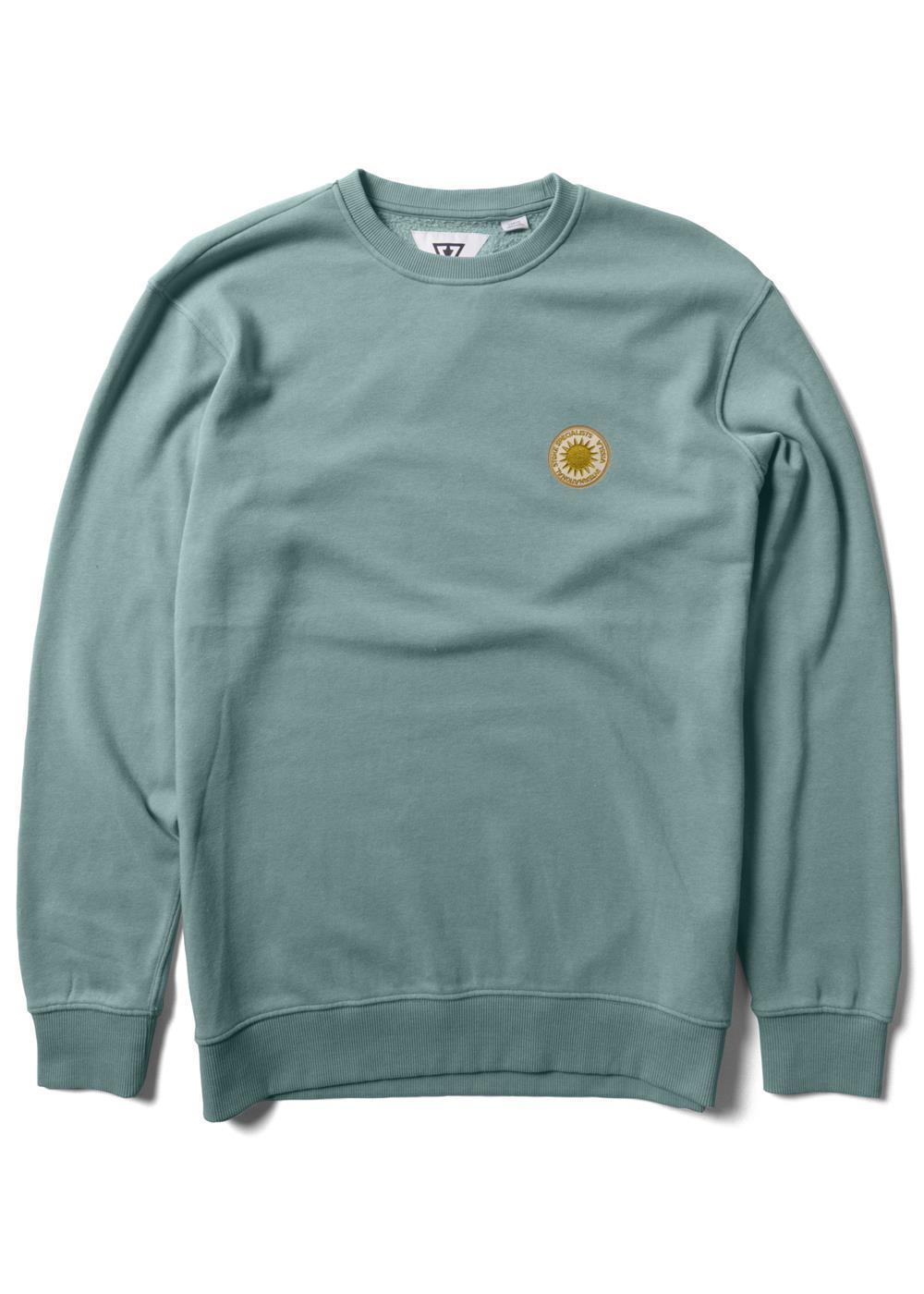 Vissla Solid Sets Eco Crew Smokey Jade Heather