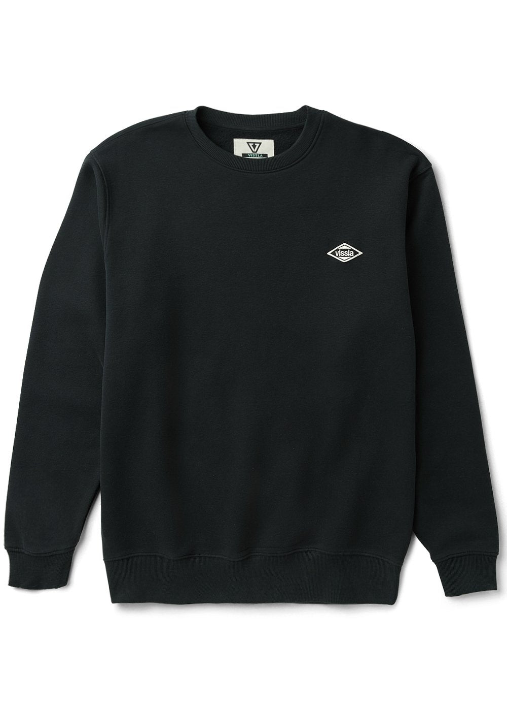 Vissla Solid Sets Eco Crew black heather