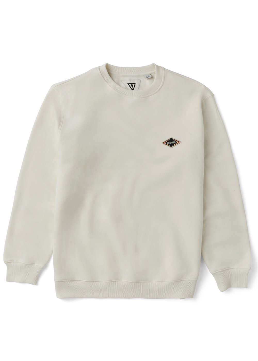 Vissla Solid Sets Eco Crew Vintage White L