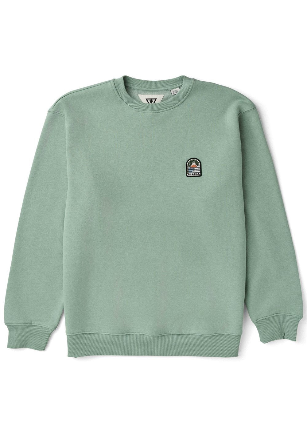 Vissla Solid Sets Eco Crew Aloe