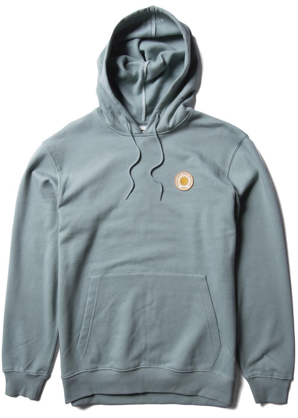 Vissla Solid Sets Eco PO Hoodie Smokey Jade Heather