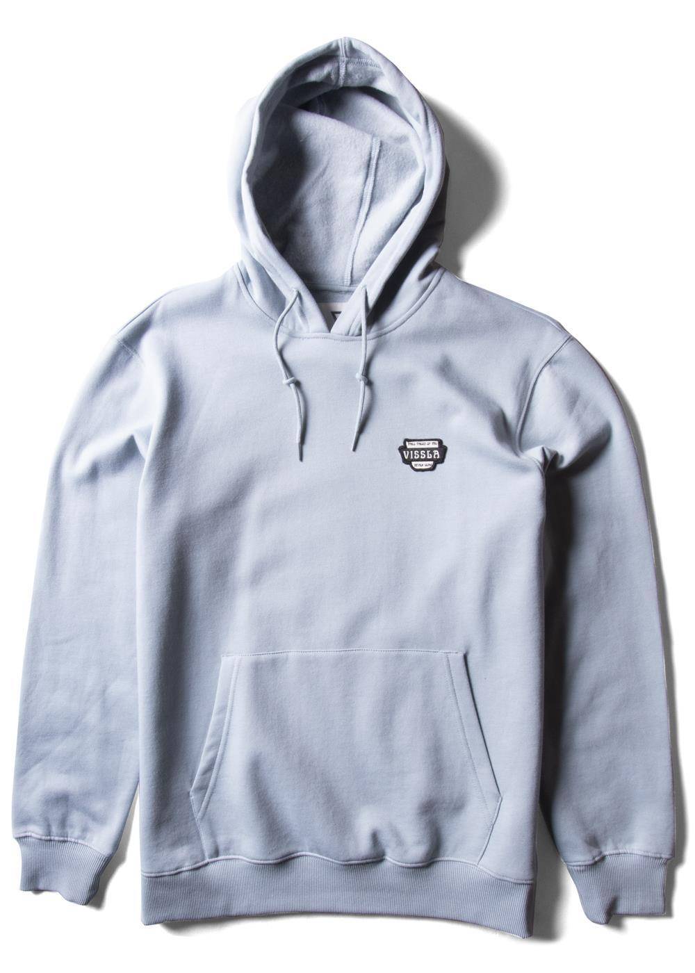 Vissla Solid Sets Eco PO Hoodie Stone Blue