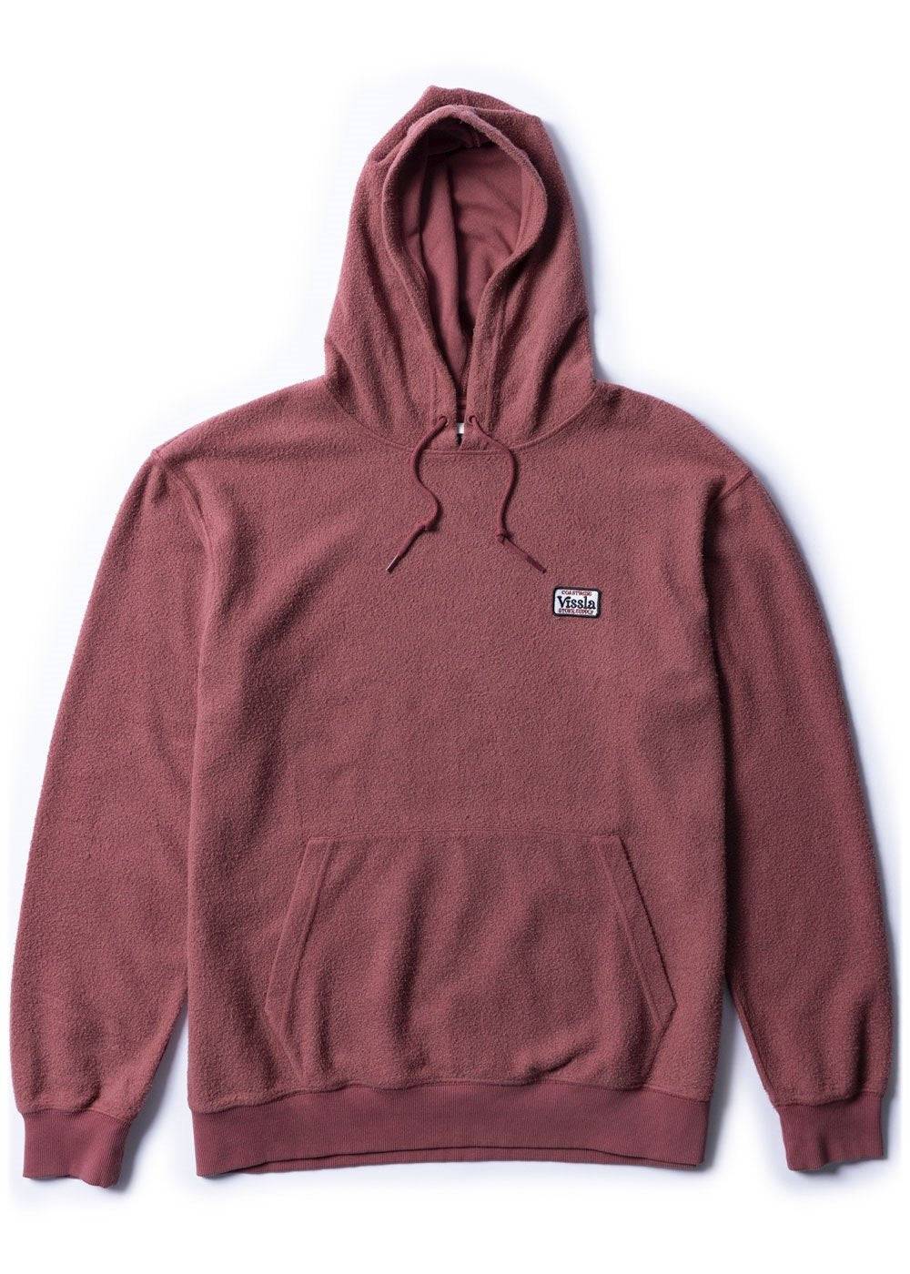 Vissla Solid Sets Eco PO Hoodie Salsa Red