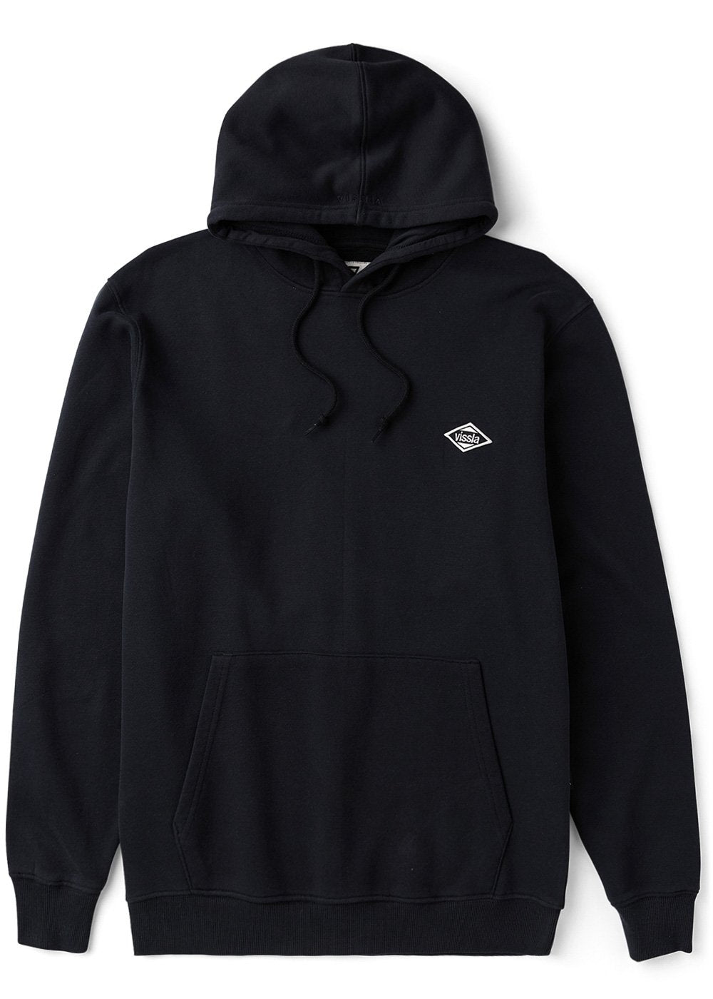 Vissla Solid Sets Eco PO Hoodie Black