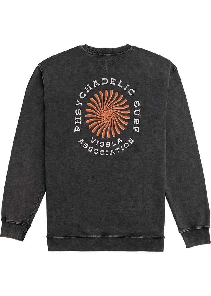 Vissla Psycho Surf Crew Fleece Phantom XL