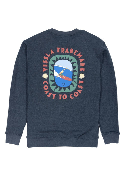 Vissla Coastal Life Eco Fleece Crewneck