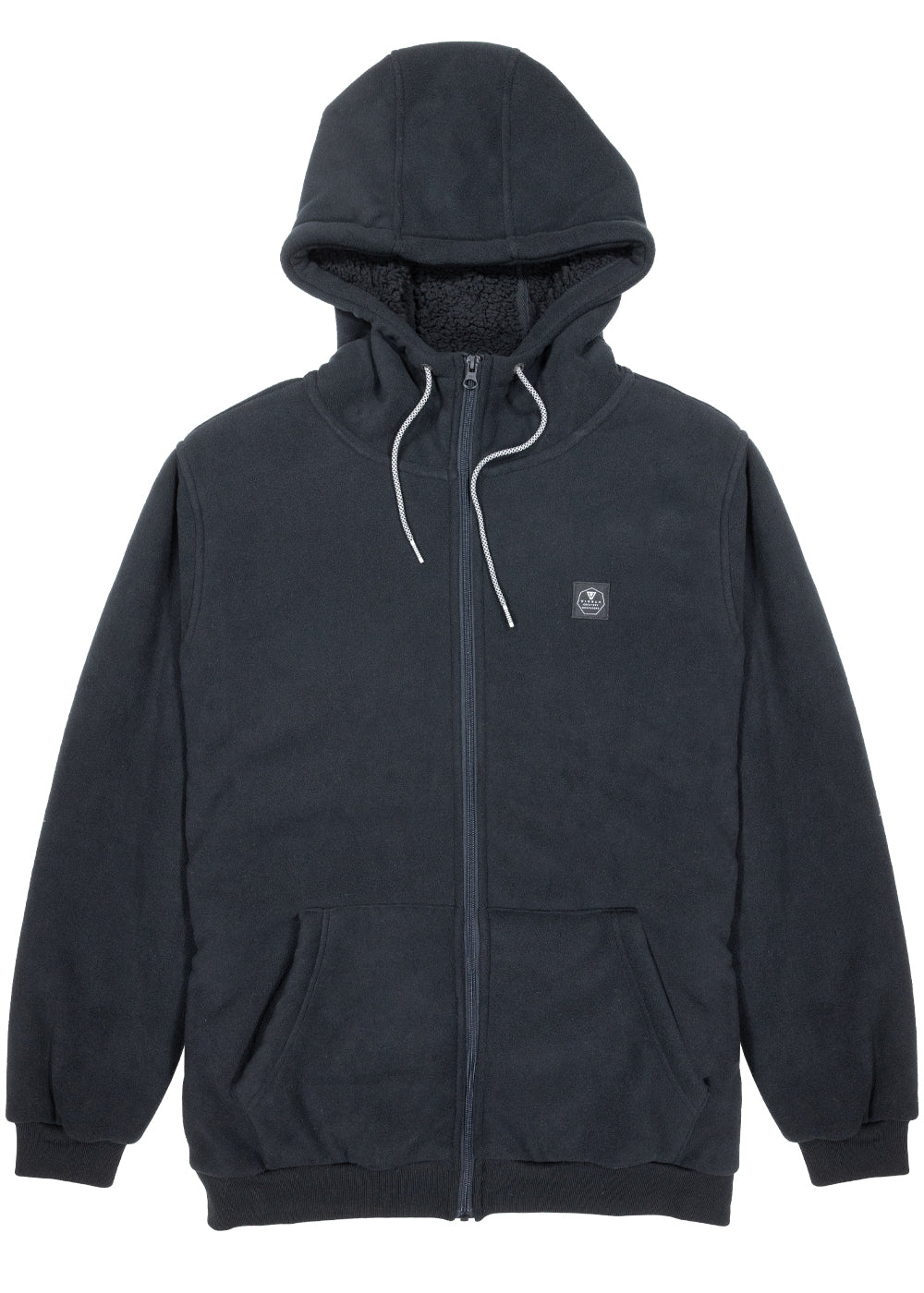 Vissla Eco-zy Polar Zip Hoodie Fleece Black L