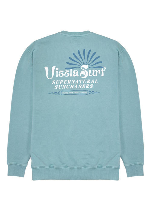 Vissla Sunchasers Crew Fleece Smokey Jade L