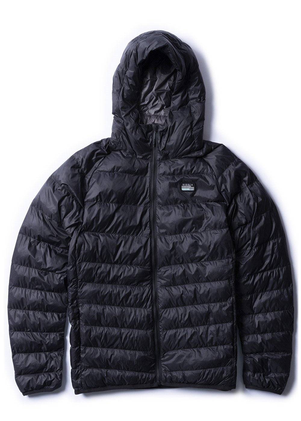 Vissla Pacific Packable Eco Puff Jacket Black