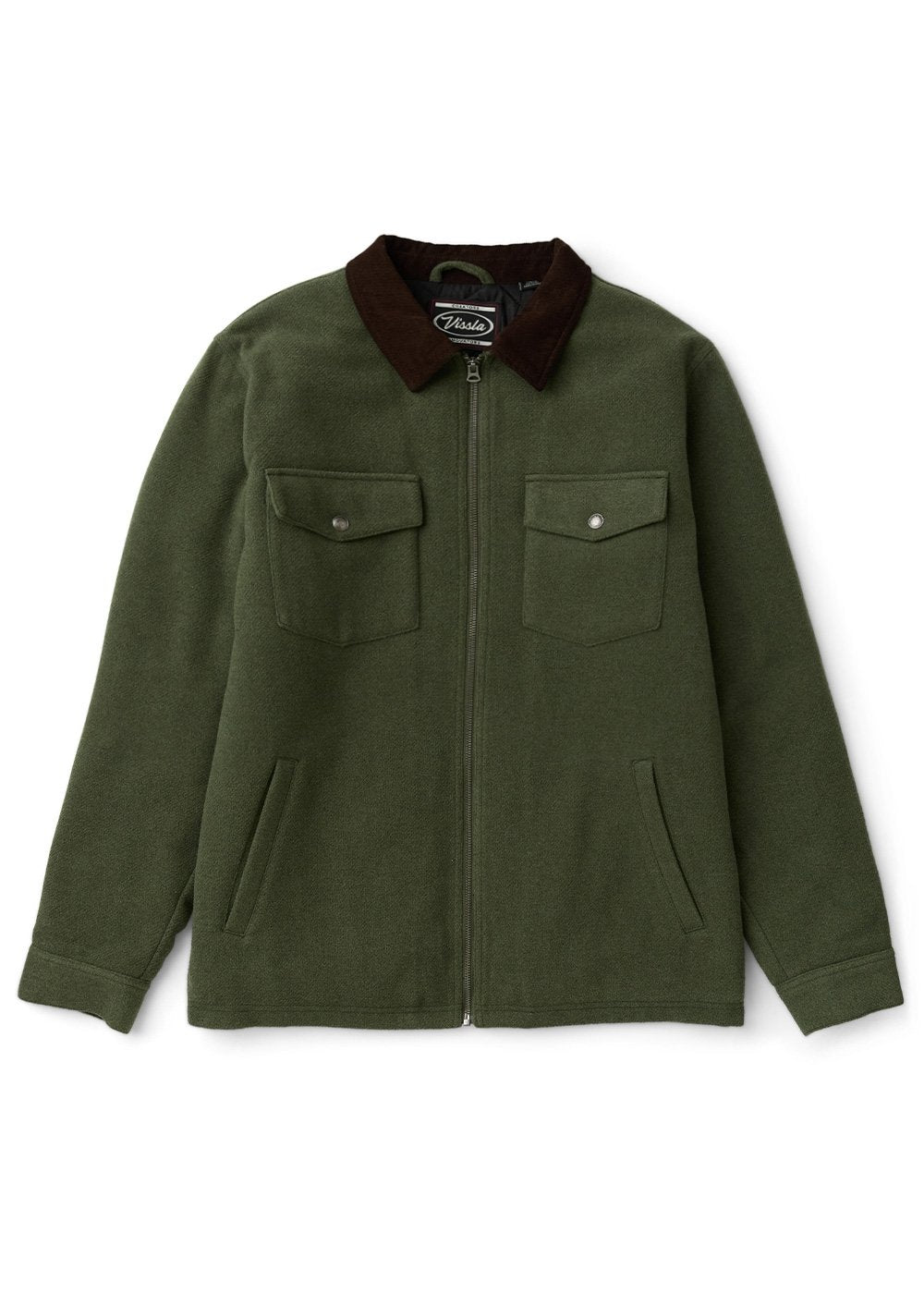 Vissla Buffalo Jacket vintage green