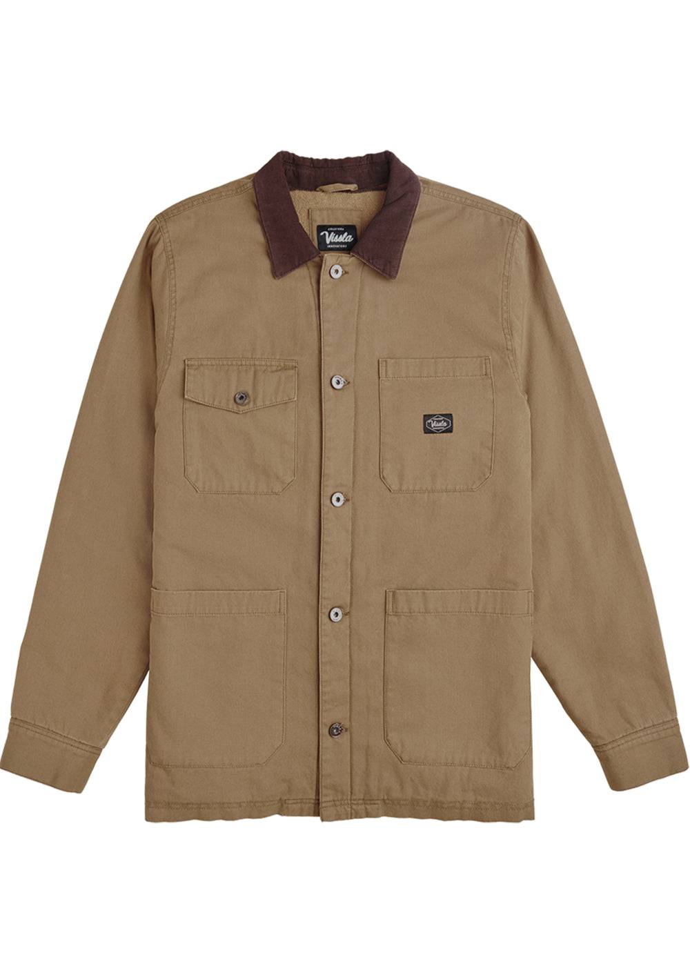 Vissla Peterson Jacket dark khaki